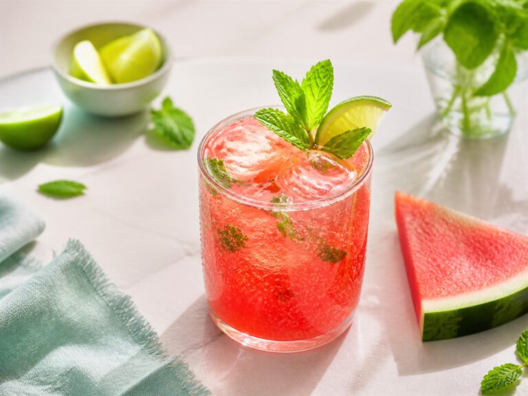 watermeloen munt mocktail